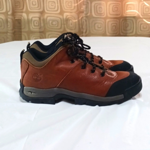 Timberland Performance Back Road Brown Leather Outdoor Shoe Hiking Boot - Picture 4 of 11